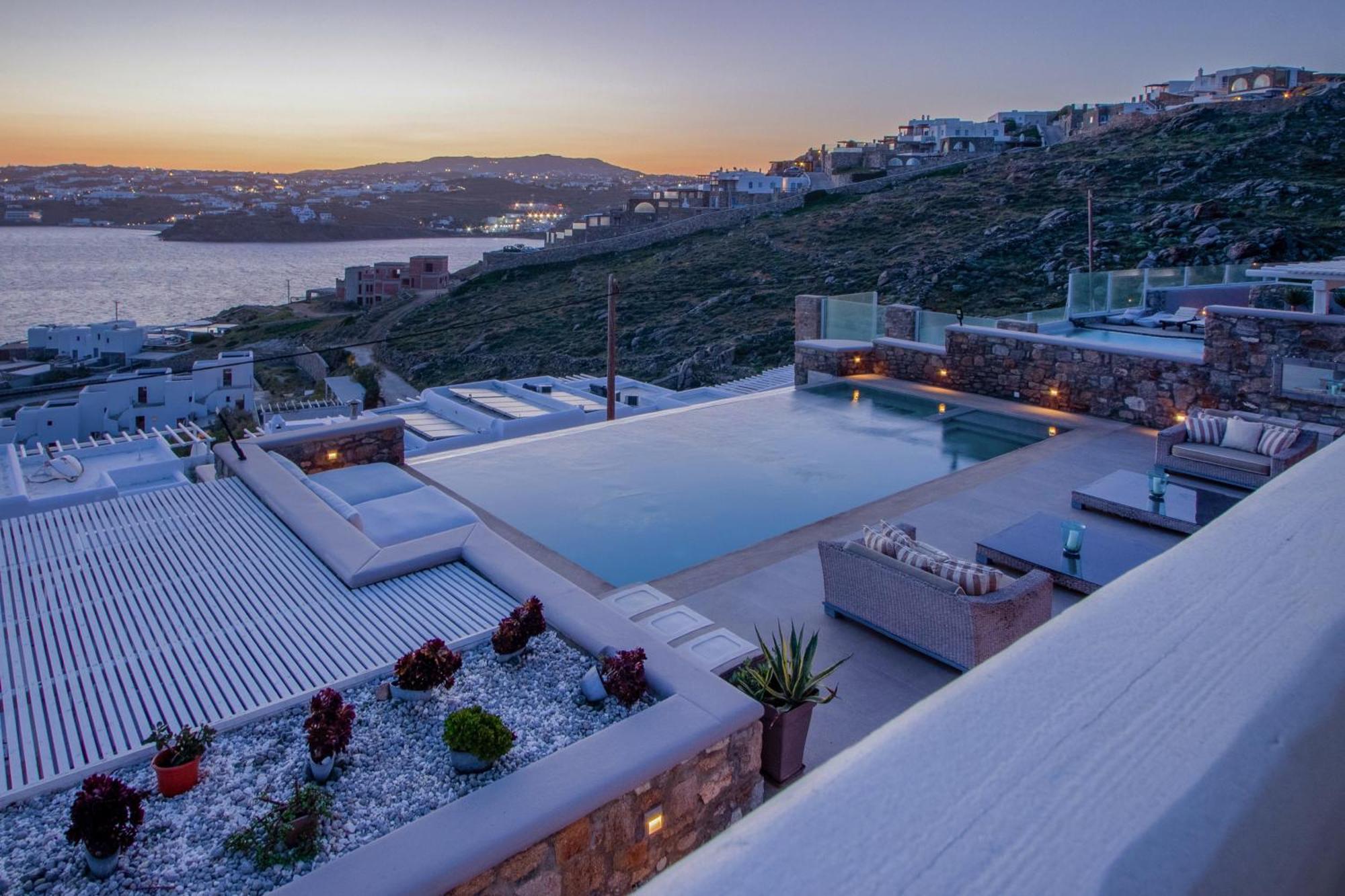 Amaris Mykonian Residence Ornósz Kültér fotó